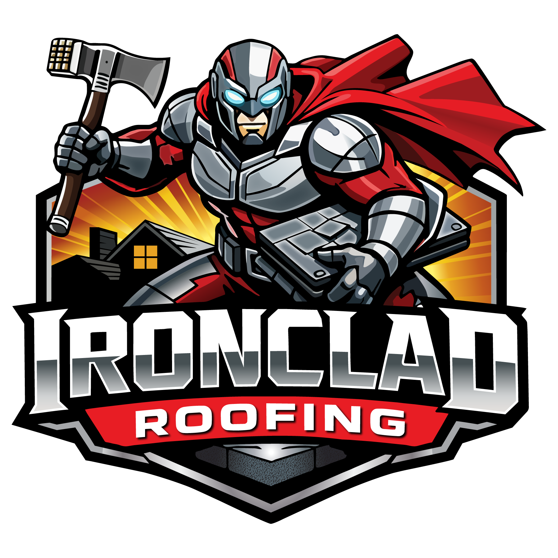 Ironclad Roofing Logo